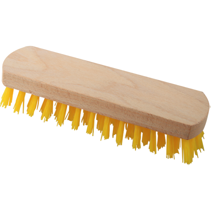 Perie frecat EVOTOOLS, baza din lemn, cap perie polipropilenă, 1 buc