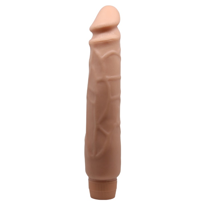 Vibrator Multispeed Baile, design clasic, maro, 25,5x4,9cm