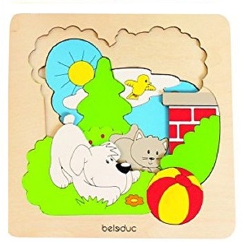 Puzzle Stratificat Beleduc Descopera Gradina Puzzle Stratificat Beleduc Descopera Gradina