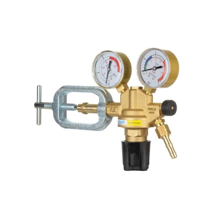 Reductor de presiune Iweld Omnireg acetilena 25/1.5bar