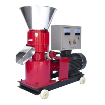 Granulator furaje 300Kg/Ora, 7.5KW trifazat, EURO KL-200, Masina Granulat cereale cu motor inclus Granulator furaje 300Kg/Ora, 7.5KW trifazat, EURO KL-200, Masina Granulat cereale cu motor inclus