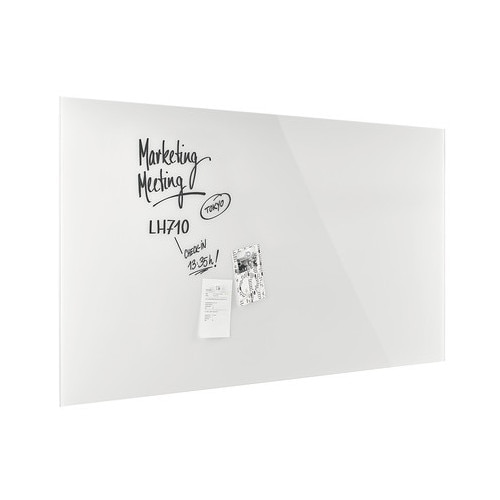 Tabla de sticla Design magnetic alb stralucitor 2000*1000 mm