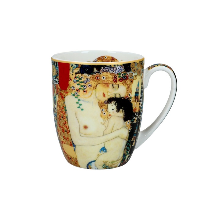 CARMANI bögre, G.Klimt, Anyaság, Többszínű, 400ml