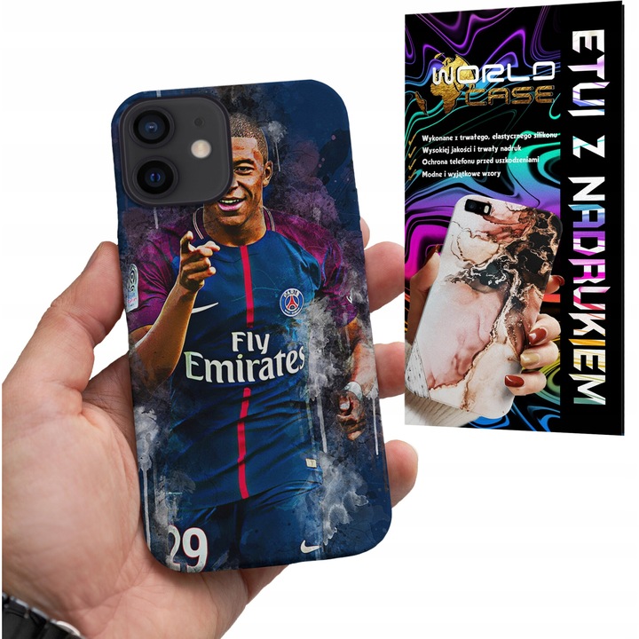 Husa telefon pentru Apple iPhone 11, World Case, cauciuc, multicolor