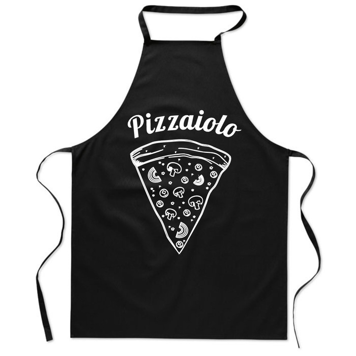 Sorturi bucatarie PoStar, Fartuch Pizzaiolo, imprimeu, barbati