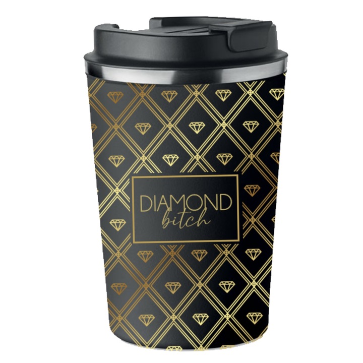 Термо чаша PoStar DIAMOND BITCH 350 мл