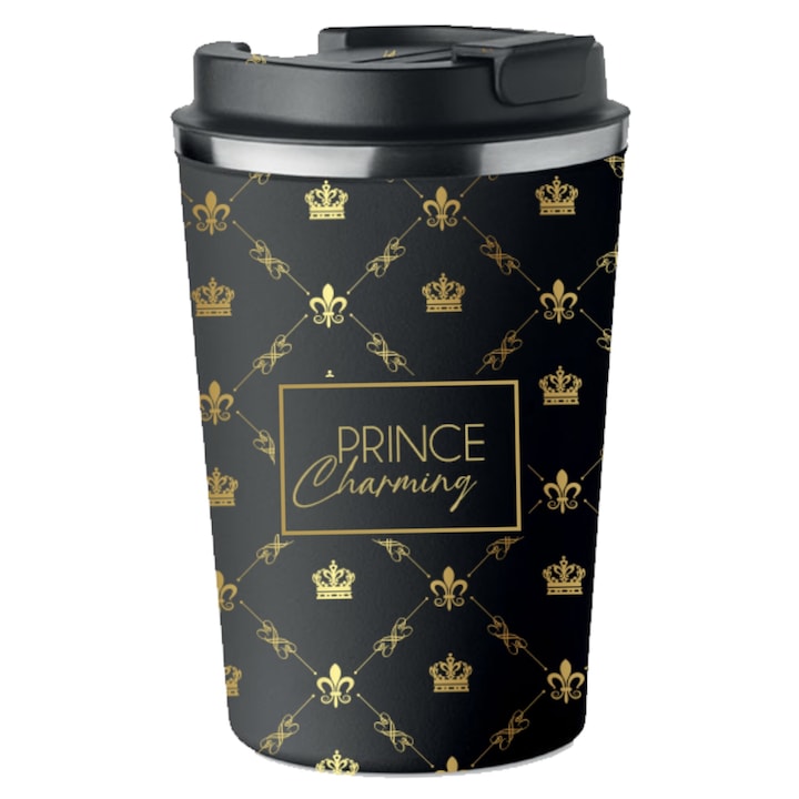 Термо чаша PoStar PRINCE CHARMING 350 мл, оригинален дизайн