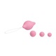 Set bile Kegel Pretty Love, 3 dimensiuni, 33g, pentru intarirea muschilor pelvici