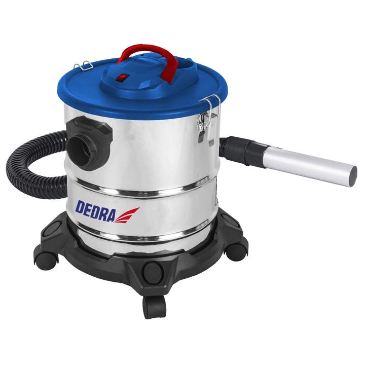 Прахосмукачка за пепел, чакъл, мазилка, 1200W, 20L, Dedra