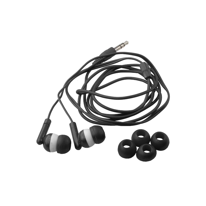 Слушалки Cool Cort, В кутия, 70 х 20 х 70 mm, Черни