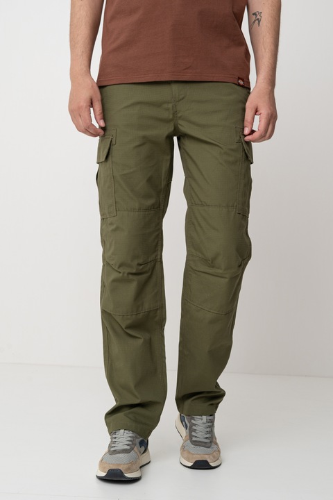 Dickies, Pantaloni cargo din bumbac, Verde spranghel