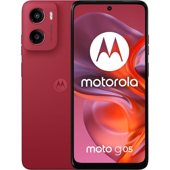 Смартфон Motorola Moto G05, 8GB, 128GB, Plum Red
