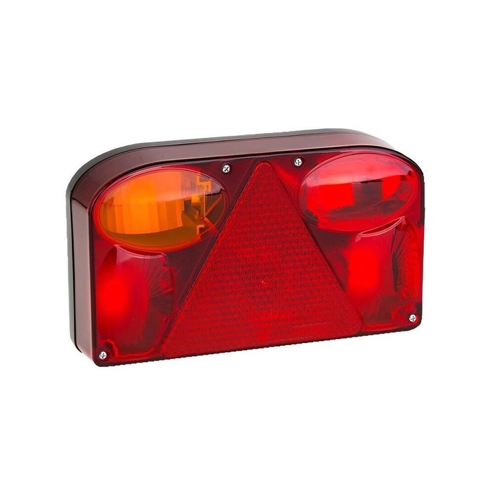 Lampa spate 238x138, 5 functii, cu triunghi si ceata, stanga, FT-088 LPM Fristom