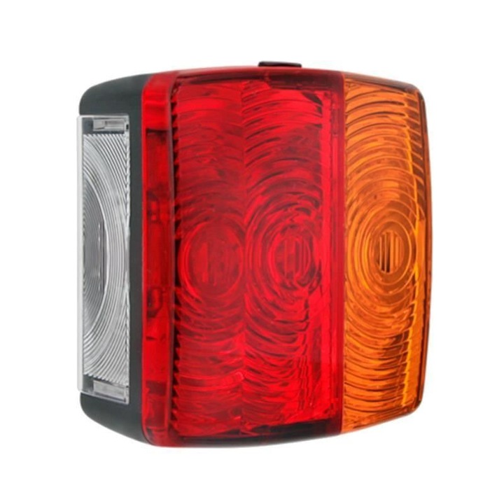 Lampa spate 107x99, 4 functii, iluminare numar, stanga, LT4.52100 Wesem