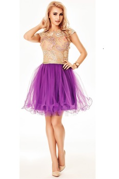 Rochie Denisse Purple Fashion 24, Mov, 40 EU Rochie Denisse Purple Fashion 24, Mov, 40 EU