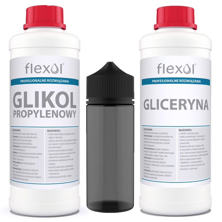 Glicerina 1L + Glicol 1L + sticluta Gorilla cadou Flexol