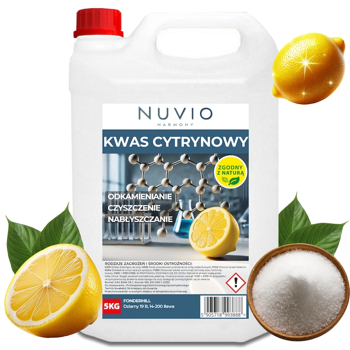 Citromsav e330 PUR 5kg Nuvio