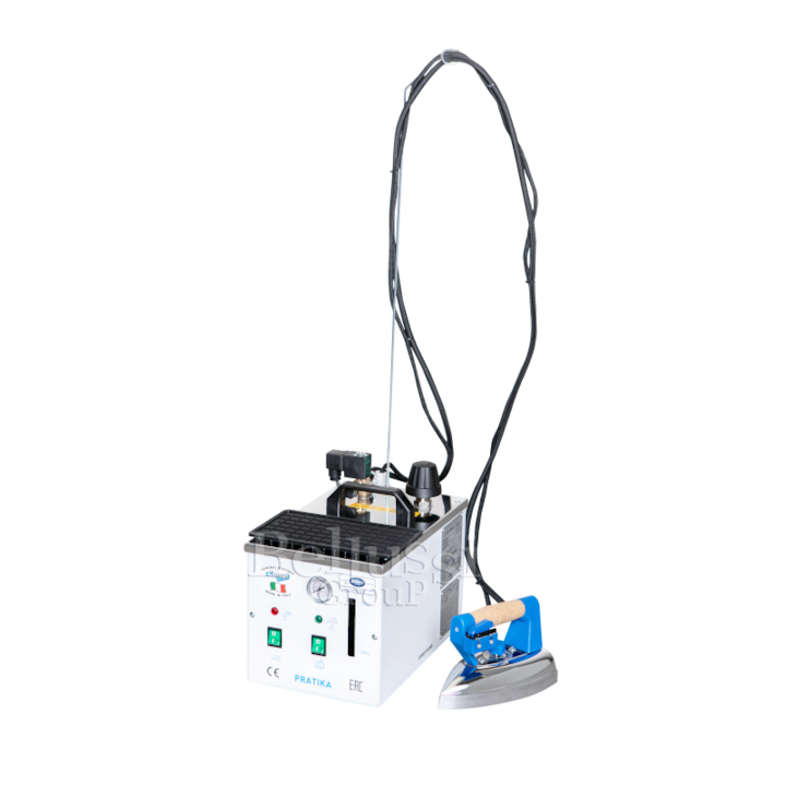 Индустриален парогенератор с индустриална ютия за гладене Comel Pratika 5 литра