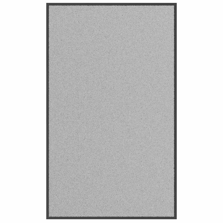 VidaXL szürke lábtörlő 90 x 150 cm 4105640