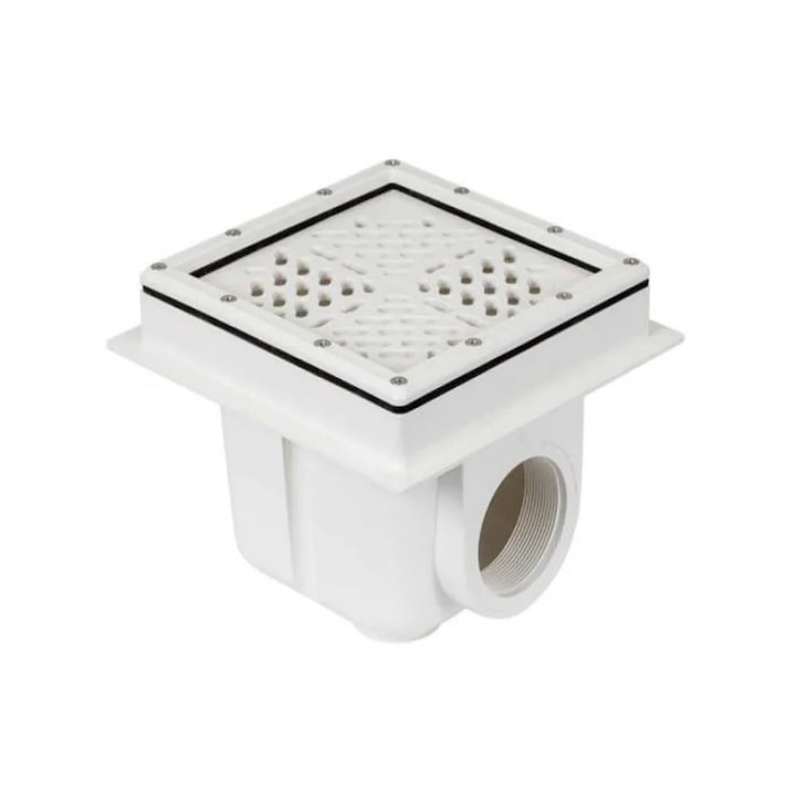 Sifon Patrat de 2'' pentru Piscine din Liner