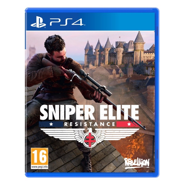 Игра REBELLION Sniper Elite Resistance, за PlayStation 4