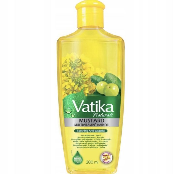 Ulei De Par Calmant Vatika- Mustar 200Ml