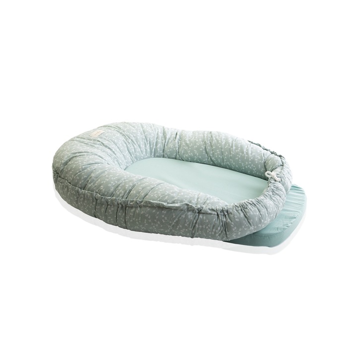 Подложка за бебе 5 в 1 BabyJem, зелен