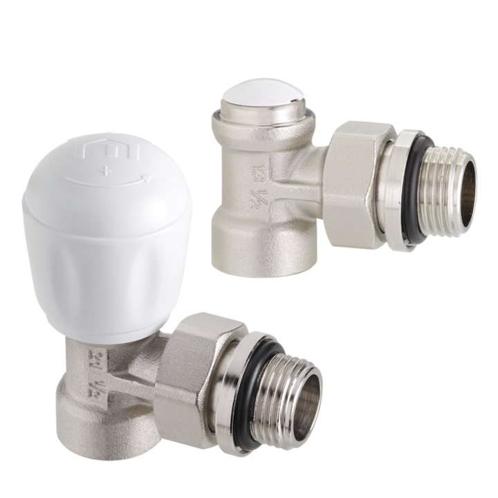 Kit robinet calorifer tur + robinet calorifer retur, Purmo FIG01213500I0011, alama, 1/2'