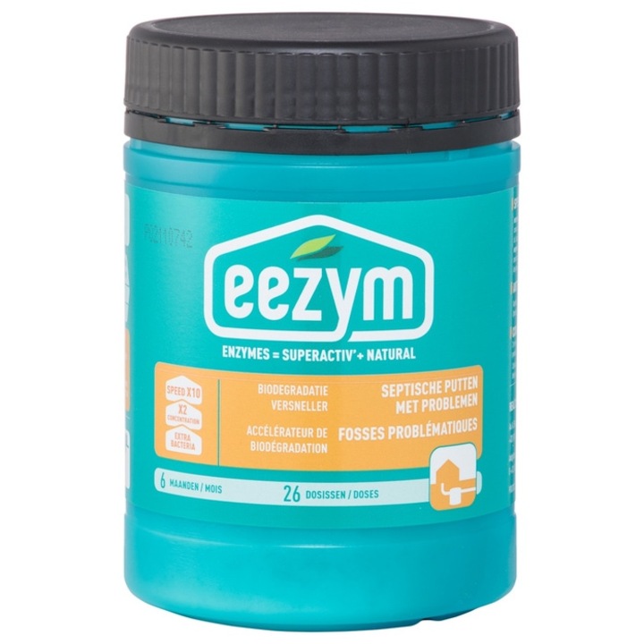 Activator biologic fose septice problematice / subdimensionate, Eezym, 6 luni, 650 g