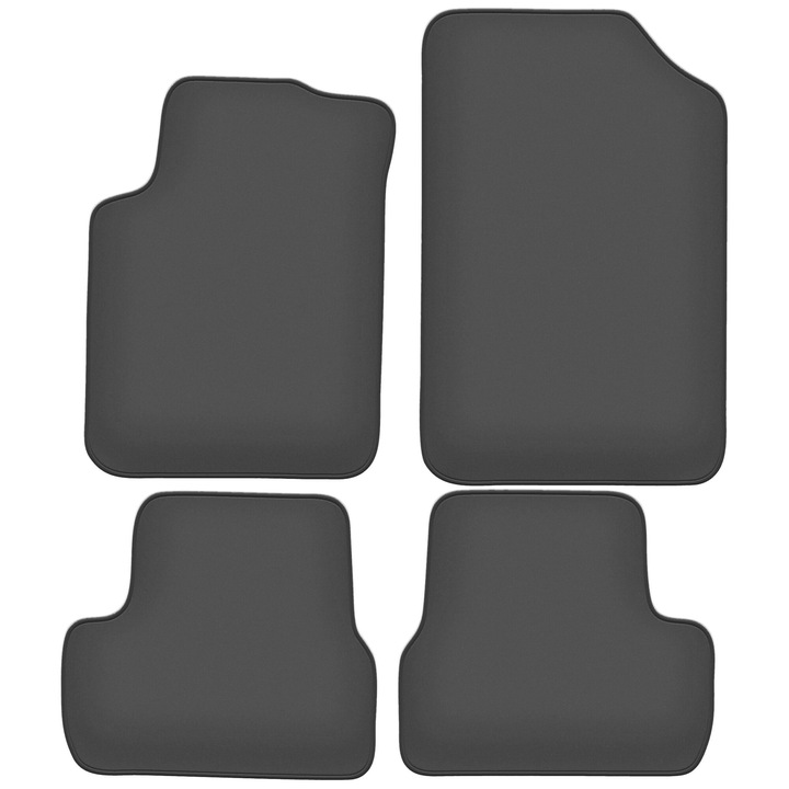 Премиум комплект стелки, 4 броя, стелки, за: Citroen C3 I (2002-2009) хетчбек графит, Wielganizator