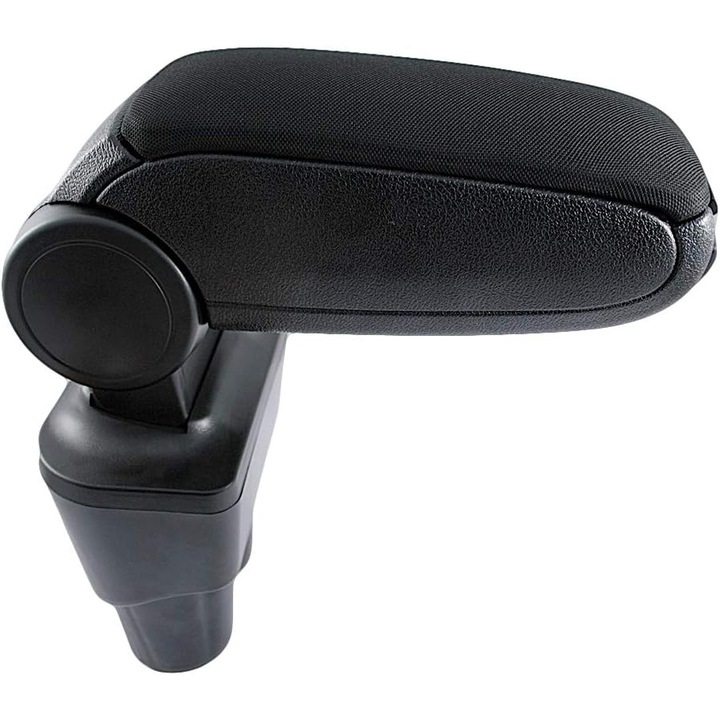 Cotiera Consola Centrala Cutie Depozitare Organizator Pentru VW Touran 2003 - 2015 Caddy 2003 - 2015 Rabatabila Textil Neagra Lux