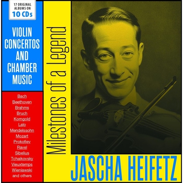 Jascha Heifetz - Milestones Of A Legend - Original Albums 10CD
