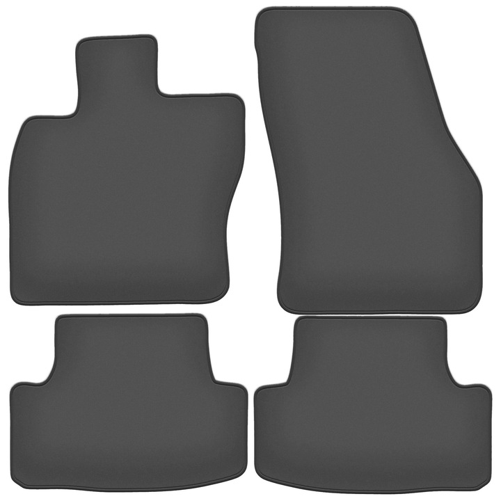 Prémium autószőnyeg készlet, 4 db, autószőnyeg, Volkswagen T-Roc (2017-) crossover grafit, Wielganizator