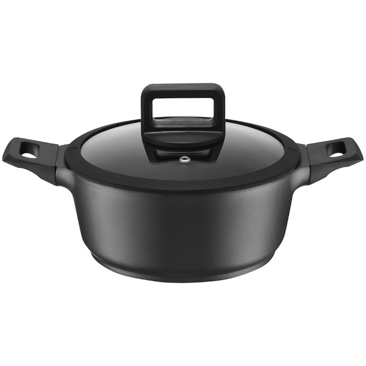 Тенджера Ambition Enzo с капак, ILAG Ultimate покритие, Индукция, 28 см, 5,8 л