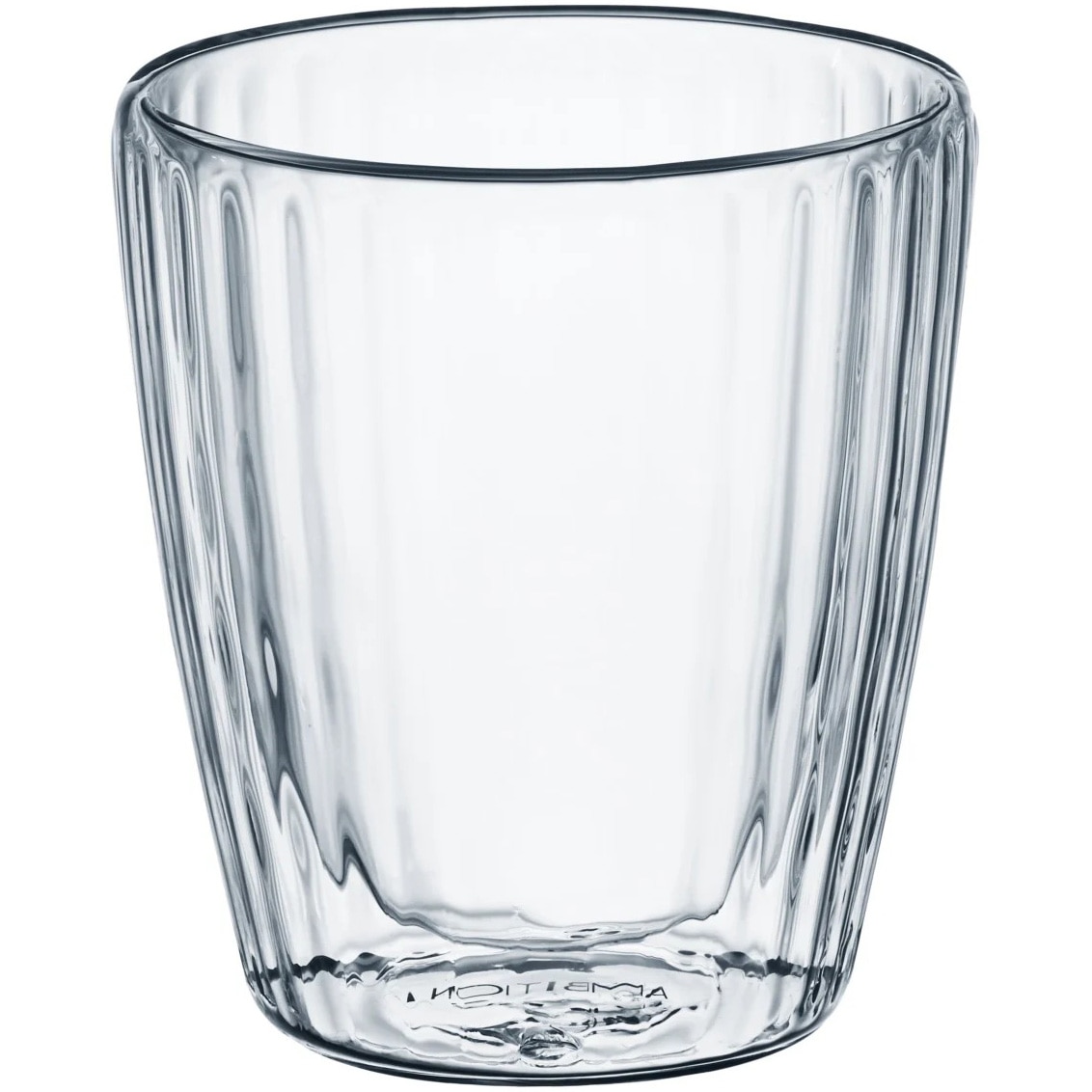 Set 2 pahare Ambition Curly, sticla termorezistenta, 250 ml
