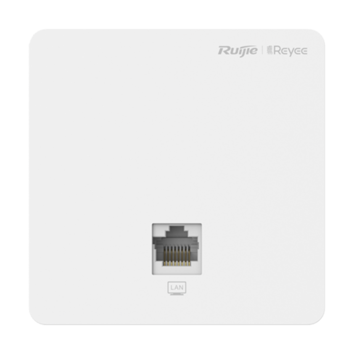 Точка за достъп Wi-Fi 5, AC1300 Dual-Band, 2 dBi, 2 x RJ45 100 Mbps, PoE IN, Облачно управление - Ruijie RG-RAP1200(F)
