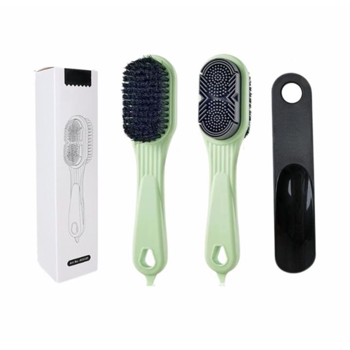 Cipőkefe, többfunkciós, 3 az 1-ben – cipők, fürdőszoba, konyha, felületek tisztításához