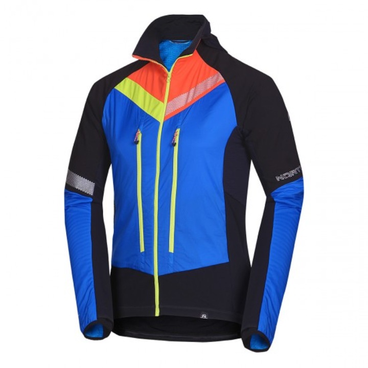 Geaca schi de tura Polartec® Alpha® barbati SOLISKO 3, Portocaliu/Albastru