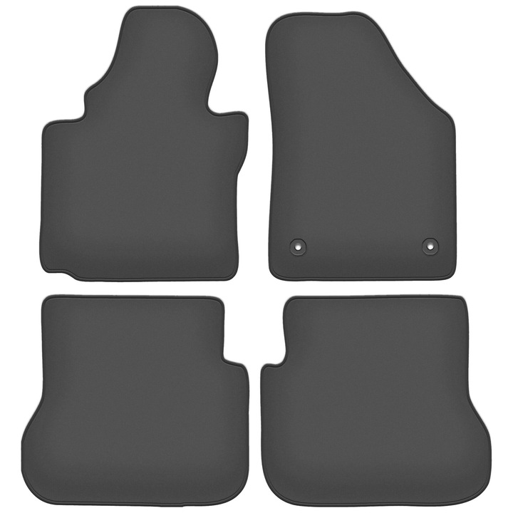 Комплект стелки Wielganizator, 4 броя, За Volkswagen Caddy 2K (2004-2010) миниван, графит