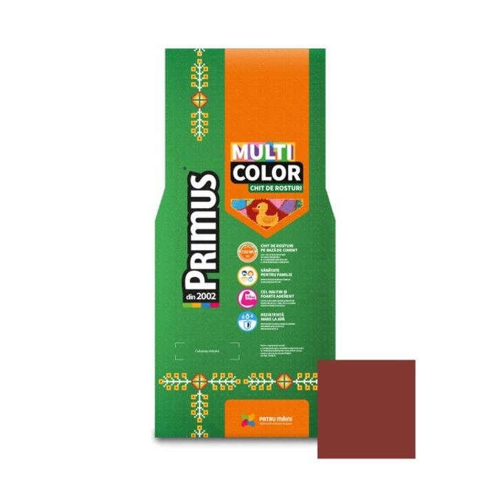 Фугираща смес за плочки и под Primus Multicolor, B13 lollipop, интериор/екстериор, 2 кг