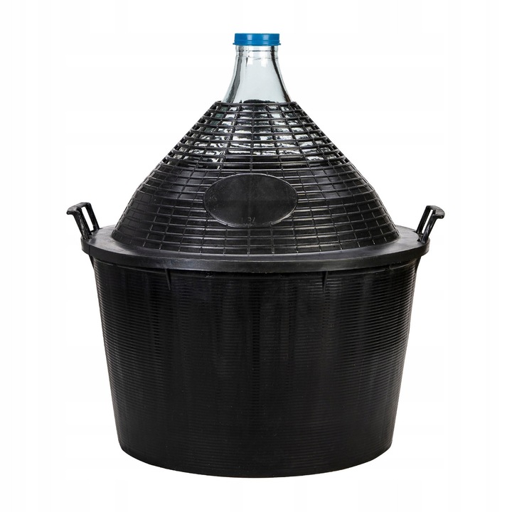 Set Balonuri Pentru Vin Cu Cos, Superbutelki, Din Sticla, Cos De Protectie Cu Manere, Pentru Depozitarea Vinului De Casa, Rezistente si Durabile, De Inalta Calitate, Etanse, Inaltime Aproximativ 54 cm, Latime Aproximativ 45 cm, 54 x 45 cm, Multicolor