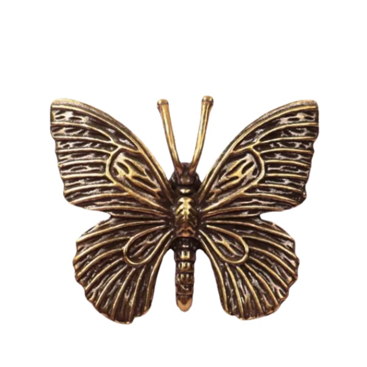Decoratiune ornament alama model fluture 30x36 mm