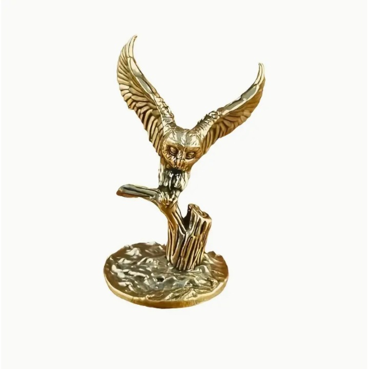 Decoratiune ornament alama model bufnita 47x26 mm