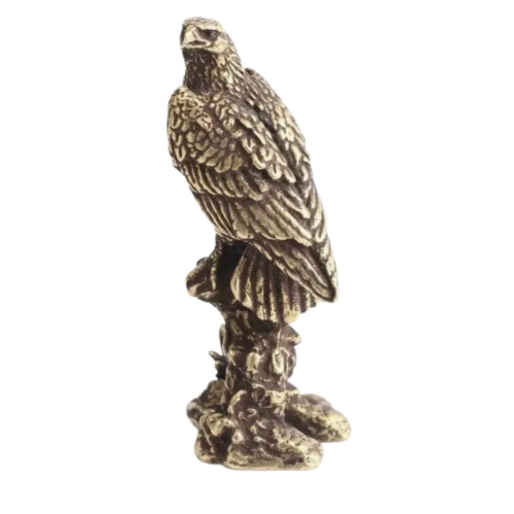 Sárgaréz dísz dekorációs sas modell 40x20 mm