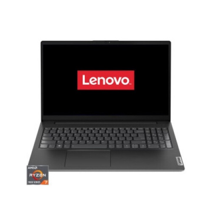 Laptop Lenovo V15 G4 ABP cu procesor AMD Ryzen™ 7 7730U pana la 4.5GHz, 8 cores, 15.6" Full HD, IPS, 40GB DDR4, 2 TB SSD, Video Integrated AMD Radeon™ Graphic, No OS, Business Black