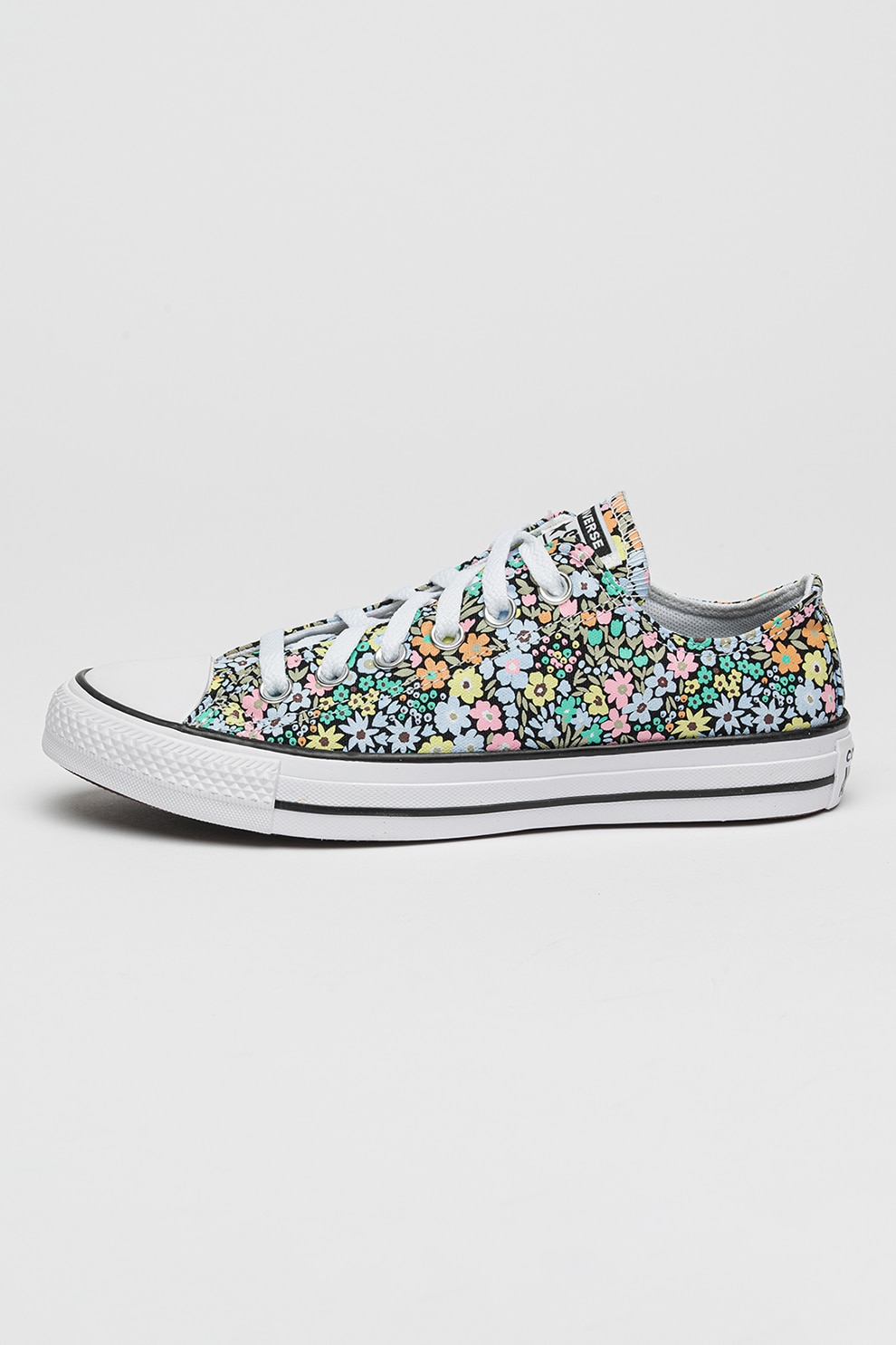 Converse, Pantofi sport low-cut All Star, Rosu, Bej deschis, 5