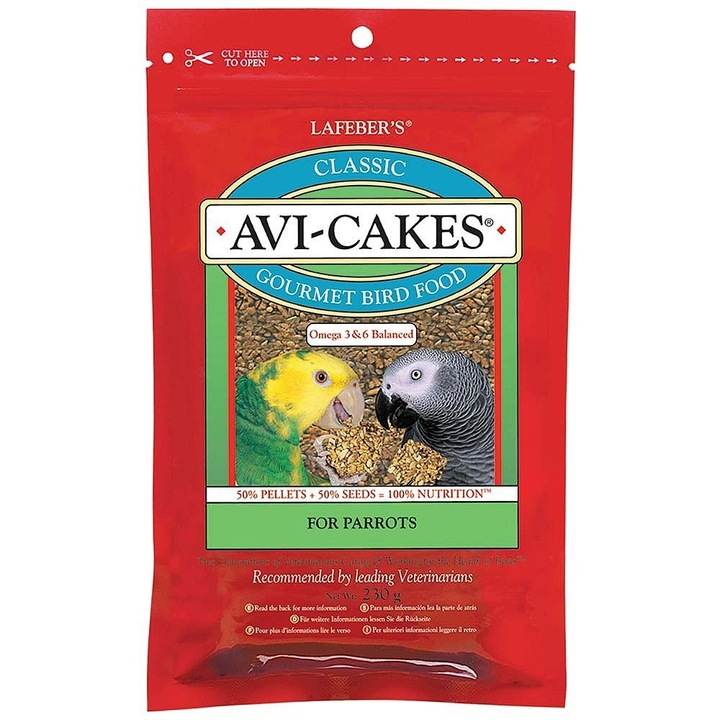 Hrana pentru Papagali Mari, Lafeber Classic Avi-Cakes 340g