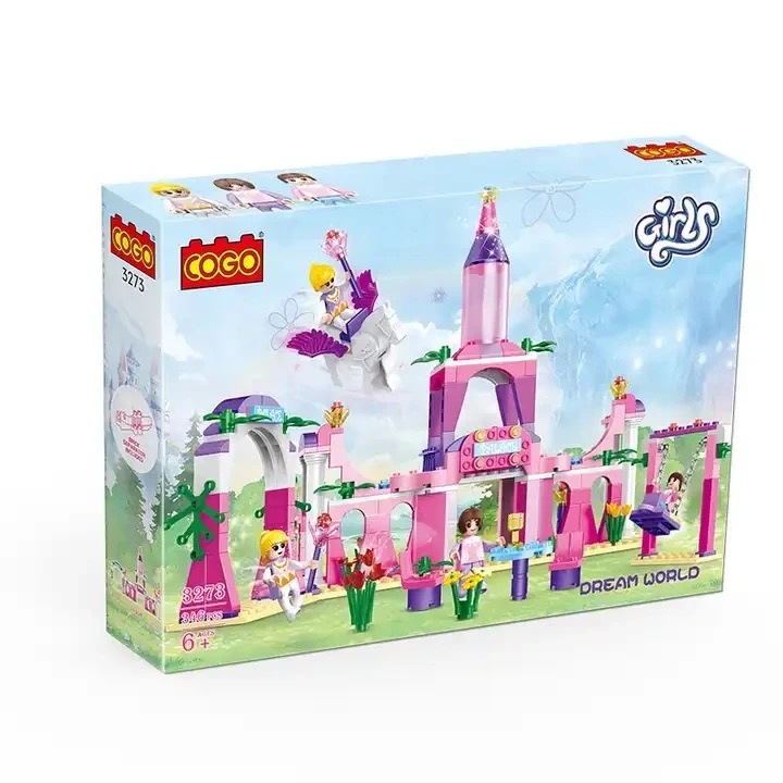 Set de construit pentru fete – Magic Wand Palace 178 piese