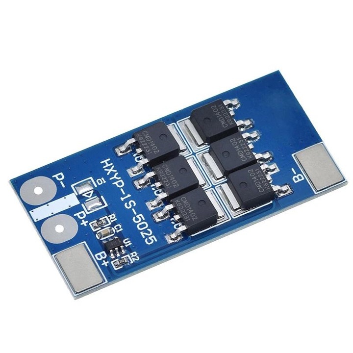 Modul de incarcare si protectie baterie LiFePO4, BMS 1S, 24A