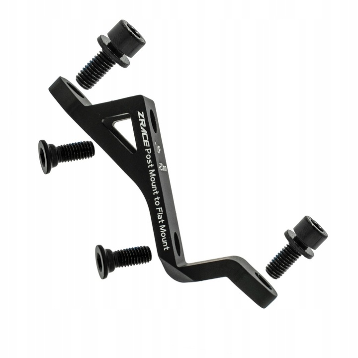 Adaptor frana bicicleta, aluminiu, negru, 33g